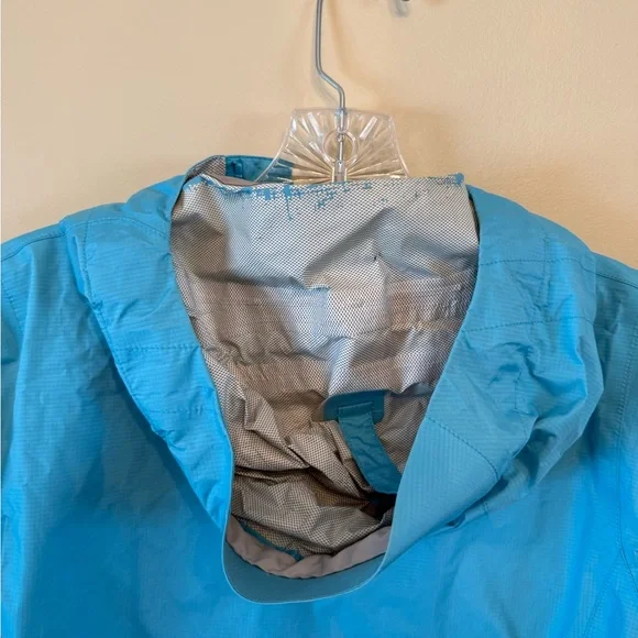 Patagonia Jacket Women’s XS Blue Full Zip Torrentshell Hooded Rain Windbreaker - Picture 11 of 14